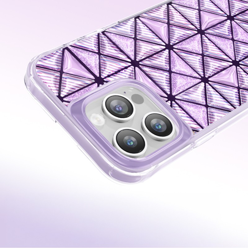 Apple iPhone 16 Pro Max Kılıf 3D Buz Blok Desenli Zore Paris Kairo TPU Kapak - 15