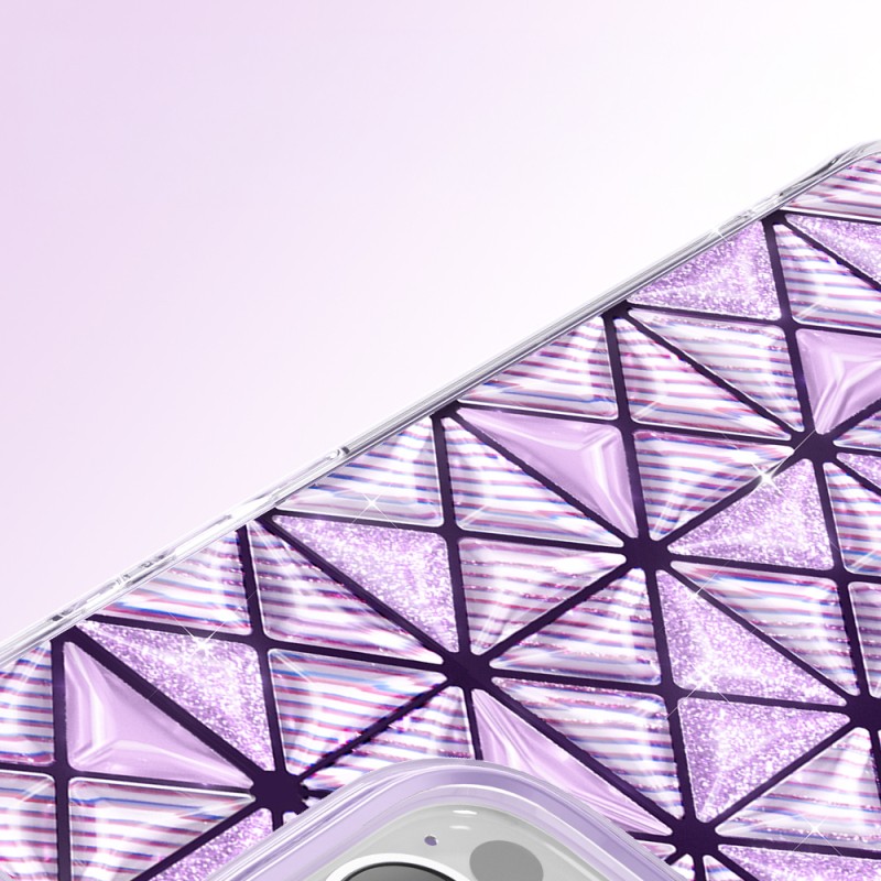 Apple iPhone 16 Pro Max Kılıf 3D Buz Blok Desenli Zore Paris Kairo TPU Kapak - 17