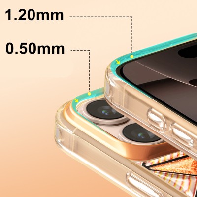 Apple iPhone 16 Pro Max Kılıf 3D Buz Blok Desenli Zore Paris Kairo TPU Kapak - 25