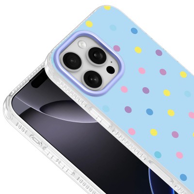 Apple iPhone 16 Pro Max Kılıf Airbag Tasarımlı Zore Potik Sert PC Kapak - 11