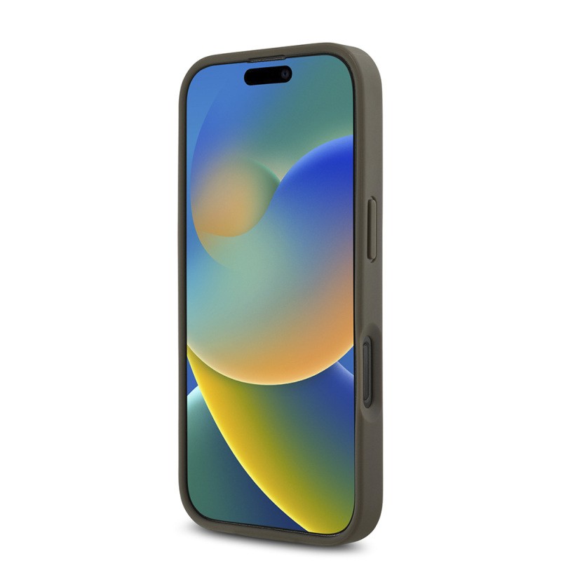 Apple iPhone 16 Pro Max Kılıf DKNY Orjinal Lisanslı M-safe Şarj Özellikli 3D Yazılı Repeat Pattern Kapak - 8