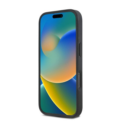 Apple iPhone 16 Pro Max Kılıf DKNY Orjinal Lisanslı M-safe Şarj Özellikli 3D Yazılı Repeat Pattern Kapak - 14