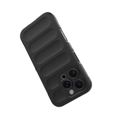 Apple iPhone 16 Pro Max Kılıf Esnek TPU Oyuklu Arka Yüzey Tasarımlı Zore Etnik Silikon Kapak - 13