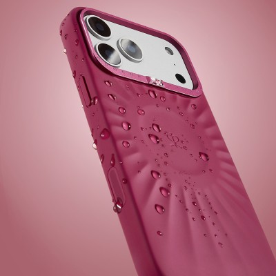 Apple iPhone 16 Pro Max Kılıf Kabartma Tasarımlı Metal Kamera Çerçeveli Pynana Starlight Serisi Kapak - 5