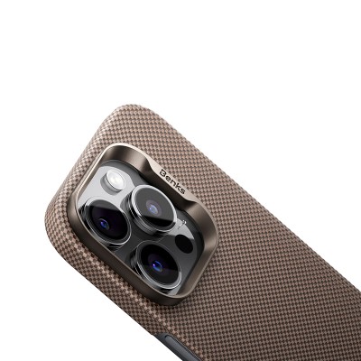 Apple iPhone 16 Pro Max Kılıf M-safe Şarj Özellikli Benks Ultra Lightweight ArmorTint ArmorAir Kevlar Karbon Kapak - 7