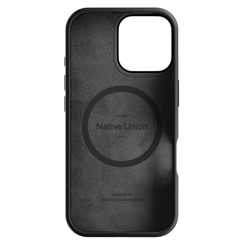 Apple iPhone 16 Pro Max Kılıf M-safe Şarj Özellikli Deri Görünümlü Native Union 2024 Active Serisi Kapak - 7