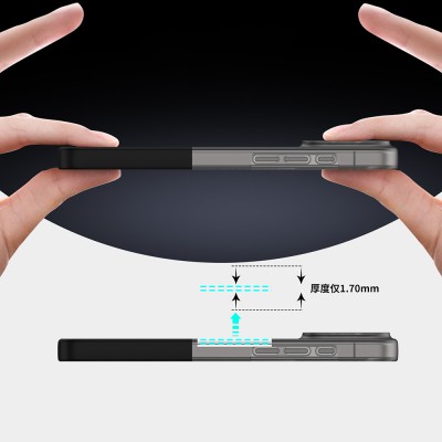 Apple iPhone 16 Pro Max Kılıf M-Safe Şarj Özellikli Mıknatıslı Zore Duble Kapak - 6
