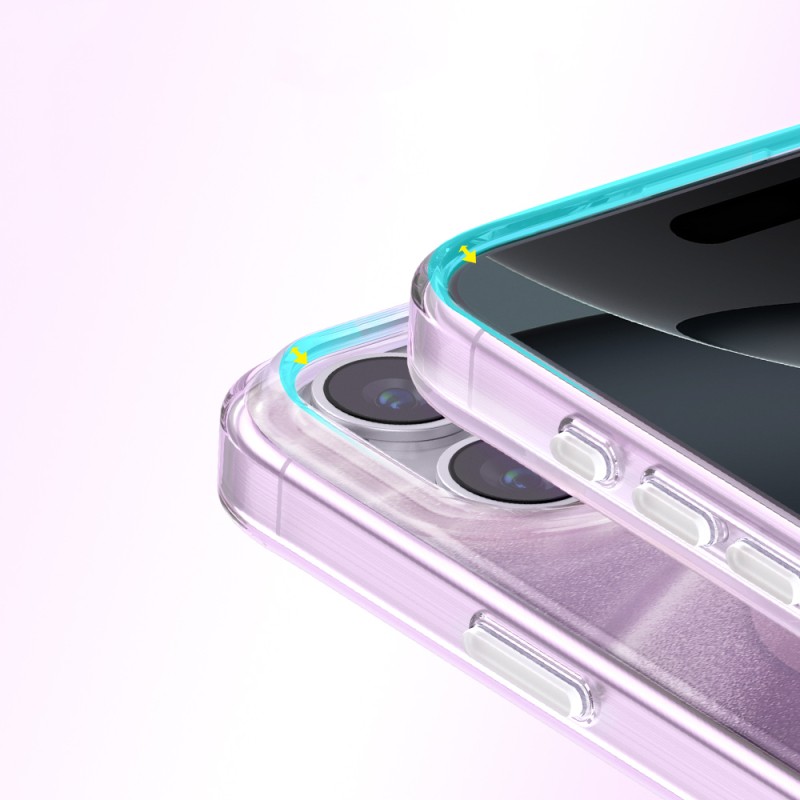 Apple iPhone 16 Pro Max Kılıf M-Safe Şarj Özellikli Orjinal Swarovski Taşlı Zore Paris Rovix Sert PC Kapak - 24