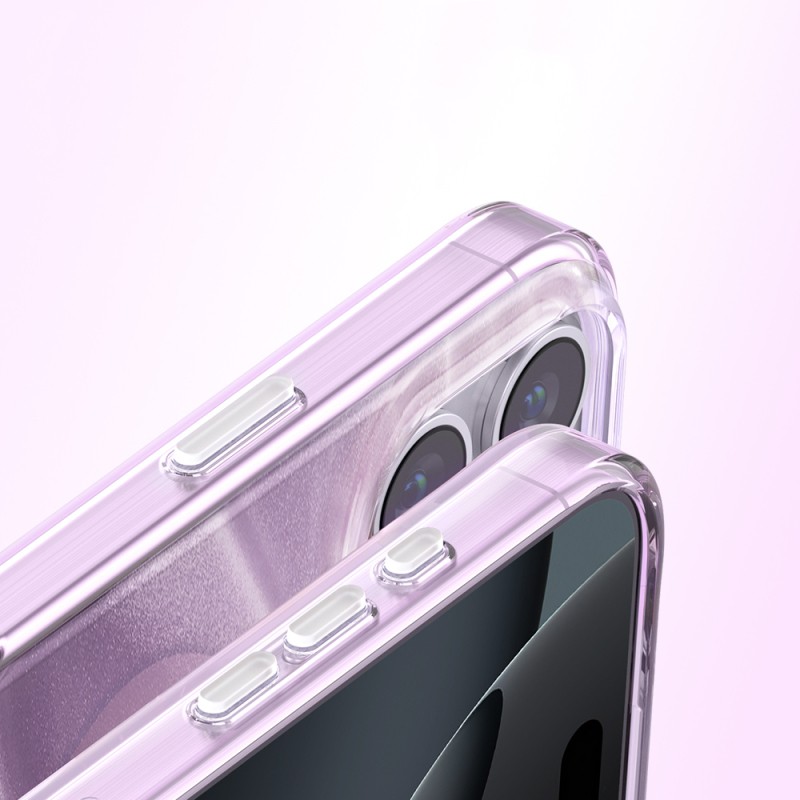 Apple iPhone 16 Pro Max Kılıf M-Safe Şarj Özellikli Orjinal Swarovski Taşlı Zore Paris Rovix Sert PC Kapak - 26