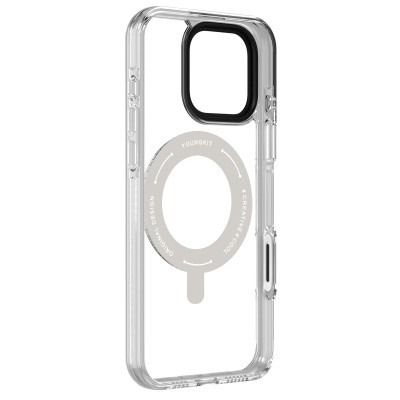 Apple iPhone 16 Pro Max Kılıf M-safe Şarj Özellikli Standlı Aksiyon Butonlu Youngkit Pivot Serisi Kapak - 7