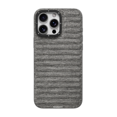 Apple iPhone 16 Pro Max Kılıf M-safe Şarj Özellikli Youngkit Canvas Serisi Kapak - Youngkit