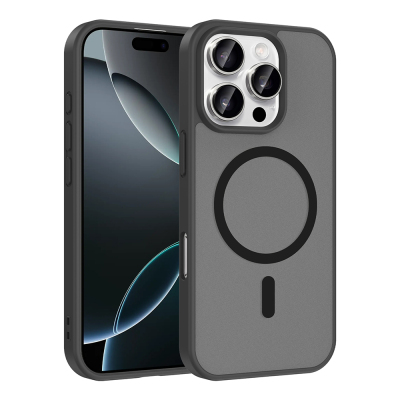 Apple iPhone 16 Pro Max Kılıf M-safe Şarj Özellikli Zore Babet Kapak - Zore