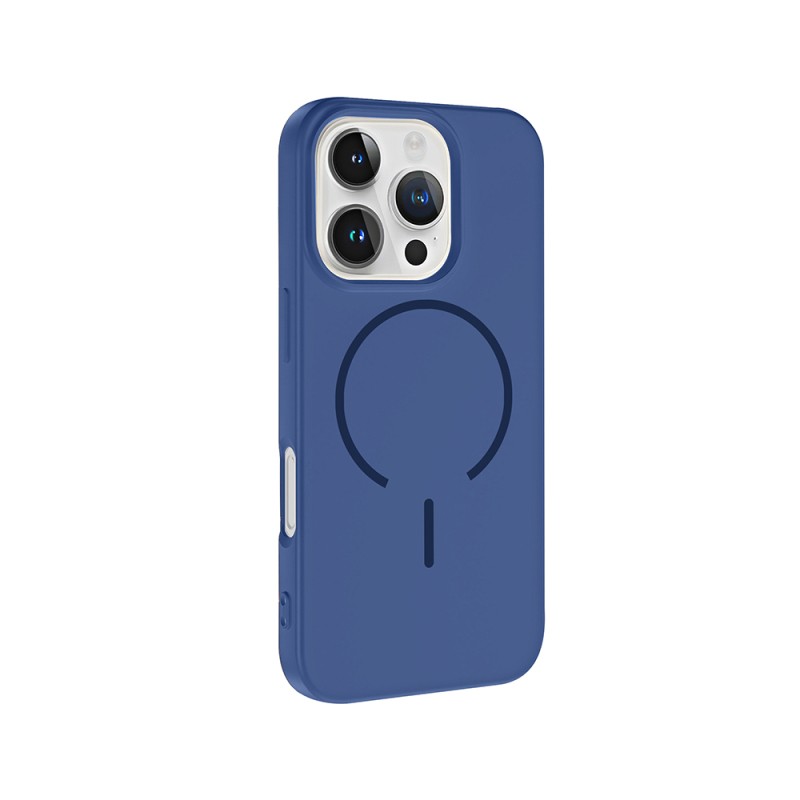 Apple iPhone 16 Pro Max Kılıf M-safe Şarj Özellikli Zore Meta Kapak - 9