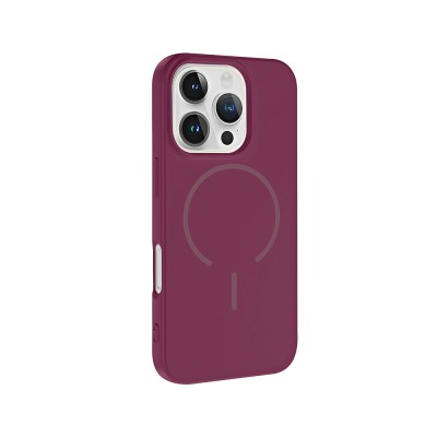Apple iPhone 16 Pro Max Kılıf M-safe Şarj Özellikli Zore Meta Kapak - 13