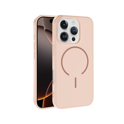 Apple iPhone 16 Pro Max Kılıf M-safe Şarj Özellikli Zore Meta Kapak - 5