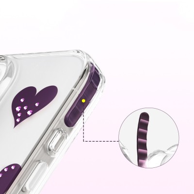 Apple iPhone 16 Pro Max Kılıf M-Safe Şarj Özellikli Zore Paris Elvo Sert PC Kapak - 18