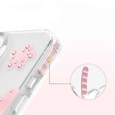 Apple iPhone 16 Pro Max Kılıf M-Safe Şarj Özellikli Zore Paris Elvo Sert PC Kapak - 26