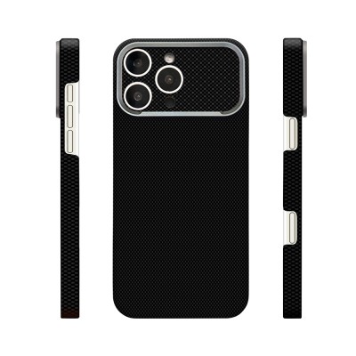 Apple iPhone 16 Pro Max Kılıf M-Safe Şarj Özellikli Zore Paris Zerre Sert PC Kapak - 2