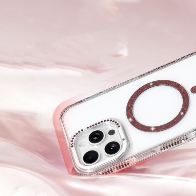 Apple iPhone 16 Pro Max Kılıf M-safe Şarj Özellikli Zore Tera Silikon Kapak - 3