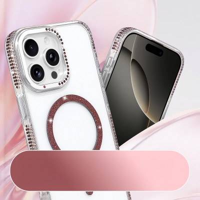 Apple iPhone 16 Pro Max Kılıf M-safe Şarj Özellikli Zore Tera Silikon Kapak - 4