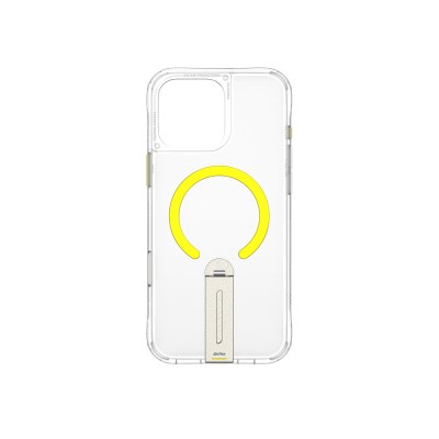 Apple iPhone 16 Pro Max Kılıf M-safe Şarj Özellikli 360 Derece Dönebilen Standlı Skinarma Helix Kapak - 15