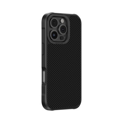 Apple iPhone 16 Pro Max Kılıf M-safe Şarj Özellikli 600D Aramid Fiber Amazingthing Titan Max Serisi Kapak - 6