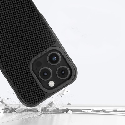Apple iPhone 16 Pro Max Kılıf M-safe Şarj Özellikli 600D Aramid Fiber Amazingthing Titan Max Serisi Kapak - 11