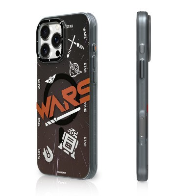 Apple iPhone 16 Pro Max Kılıf M-safe Şarj Özellikli Airbagli Hologram Tasarımlı Youngkit Interstellar Serisi Kapak - 14