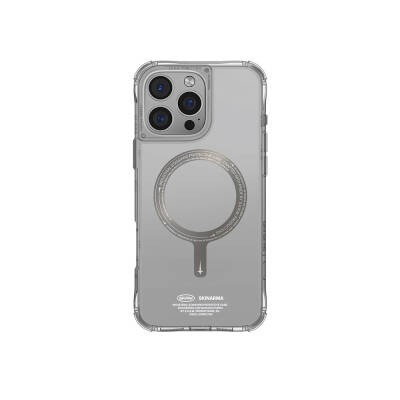 Apple iPhone 16 Pro Max Kılıf M-safe Şarj Özellikli Airbagli Şeffaf SkinArma Saido Prime Kapak - 2