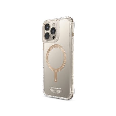 Apple iPhone 16 Pro Max Kılıf M-safe Şarj Özellikli Airbagli Şeffaf SkinArma Saido Prime Kapak - 8