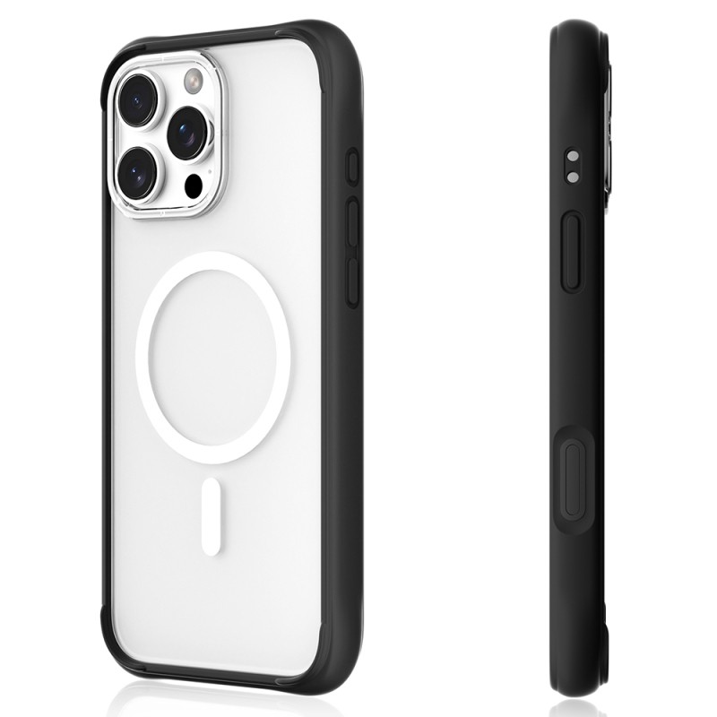 Apple iPhone 16 Pro Max Kılıf M-safe Şarj Özellikli Airbagli Youngkit Dynamic 2 Serisi Kapak - 7