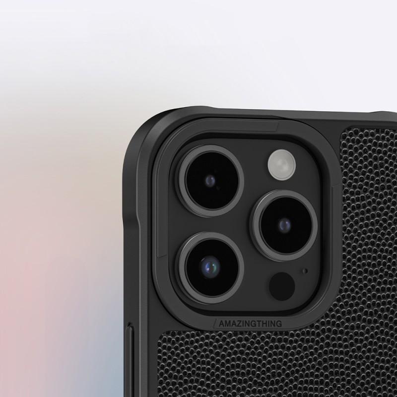 Apple iPhone 16 Pro Max Kılıf M-safe Şarj Özellikli Amazingthing Glamour Serisi Kapak - 13