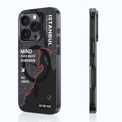 Apple iPhone 16 Pro Max Kılıf M-safe Şarj Özellikli Benks City Serisi Kapak - Benks