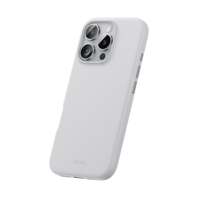 Apple iPhone 16 Pro Max Kılıf M-safe Şarj Özellikli Çizilmeye Dayanıklı Benks VitaPro Serisi PU Deri Kapak - 5