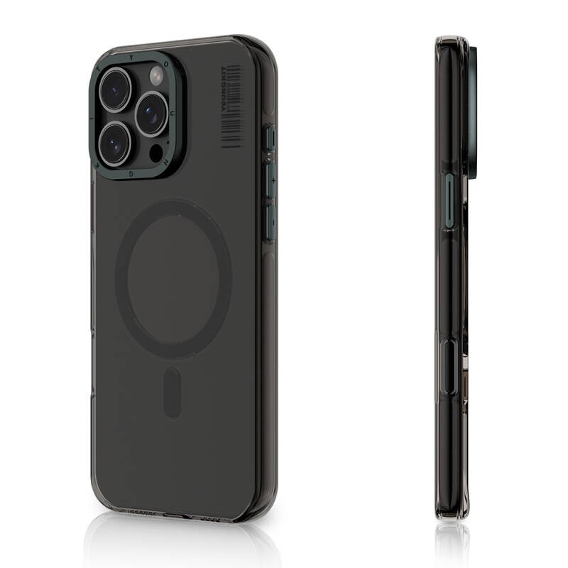 Apple iPhone 16 Pro Max Kılıf M-safe Şarj Özellikli Şeffaf Youngkit Crystal Shield Serisi Kapak - 6