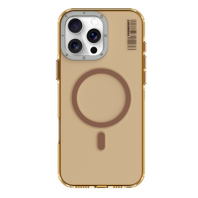 Apple iPhone 16 Pro Max Kılıf M-safe Şarj Özellikli Şeffaf Youngkit Crystal Shield Serisi Kapak - 4