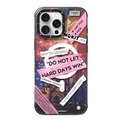 Apple iPhone 16 Pro Max Kılıf M-safe Şarj Özellikli Youngkit A-City Serisi Kapak - 3
