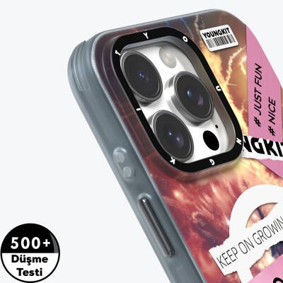 Apple iPhone 16 Pro Max Kılıf M-safe Şarj Özellikli Youngkit A-City Serisi Kapak - 11