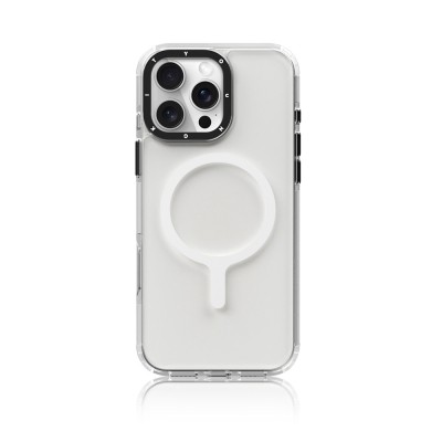 Apple iPhone 16 Pro Max Kılıf M-safe Şarj Özellikli YoungKit Crystal Color Serisi Kapak - 8
