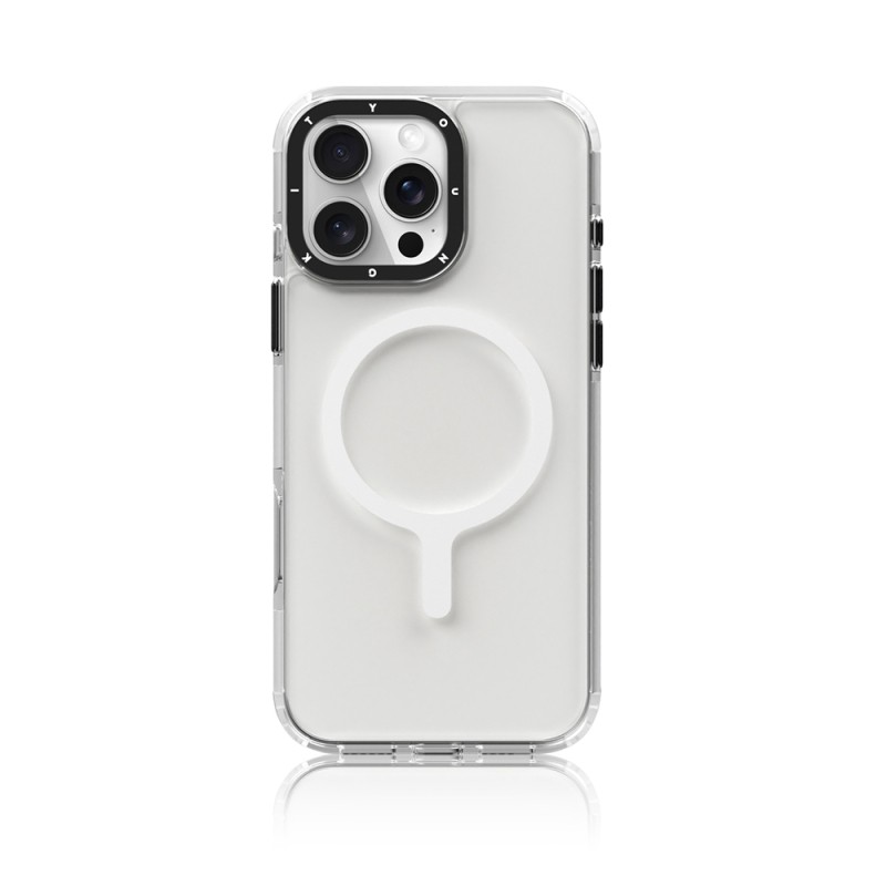 Apple iPhone 16 Pro Max Kılıf M-safe Şarj Özellikli YoungKit Crystal Color Serisi Kapak - 8