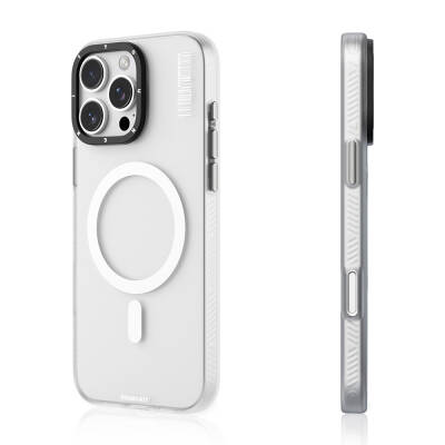 Apple iPhone 16 Pro Max Kılıf M-safe Şarj Özellikli Youngkit Hidden Sand Serisi Kapak - Youngkit