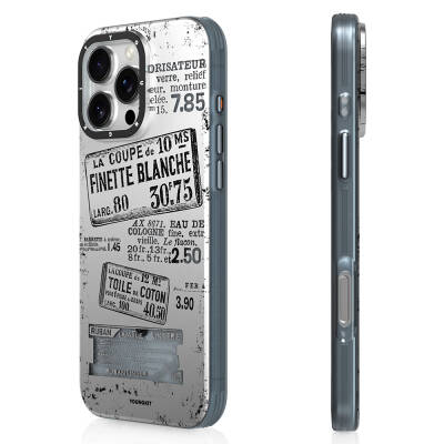 Apple iPhone 16 Pro Max Kılıf M-safe Şarj Özellikli Youngkit Literary Serisi Retro Magz Kapak - Youngkit