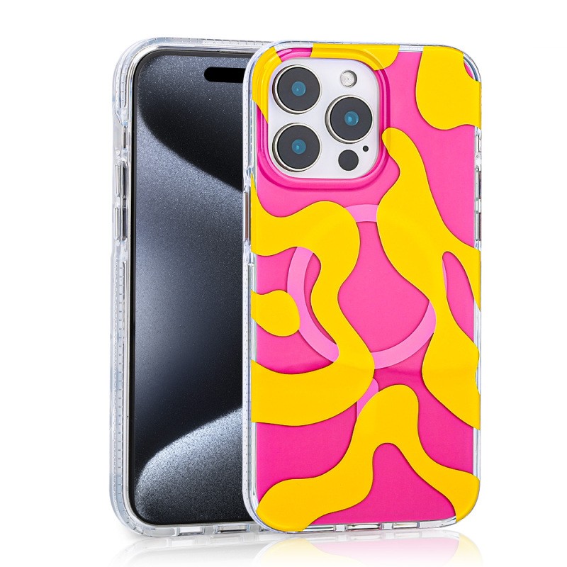 Apple iPhone 16 Pro Max Kılıf M-safe Şarj Özellikli Zore Stilo Kapak - 3