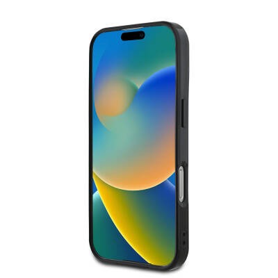 Apple iPhone 16 Pro Max Kılıf Mercedes Benz Orjinal Lisanslı M-safe Şarj Özellikli Çift Katmanlı Paralel Çizgi Desenli Kapak - 6