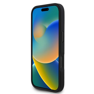 Apple iPhone 16 Pro Max Kılıf Redbull Orjinal Lisanslı M-safe Şarj Özellikli Kırmızı Halka ve Logo Kabartmalı PU Deri Kapak - 8