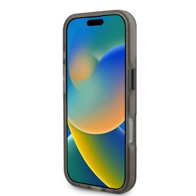 Apple iPhone 16 Pro Max Kılıf TUMI Orjinal Lisanslı M-safe Şarj Özellikli Airbagli Buzlu Transparan Kapak - 8