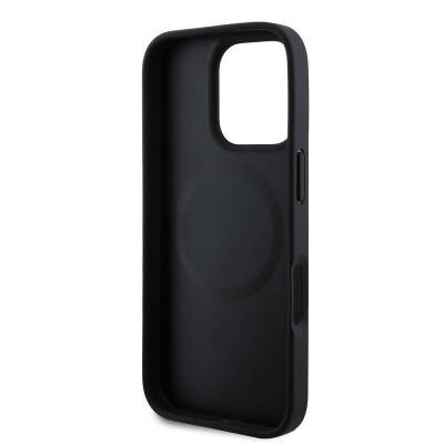 Apple iPhone 16 Pro Max Kılıf U.S. Polo Assn. Orjinal Lisanslı M-safe Şarj Özellikli Circle ve Double Horse Logolu Deri Kapak - 8