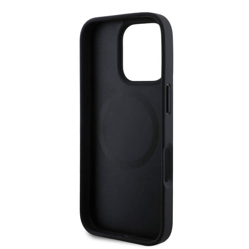 Apple iPhone 16 Pro Max Kılıf U.S. Polo Assn. Orjinal Lisanslı M-safe Şarj Özellikli Circle ve Double Horse Logolu Deri Kapak - 8