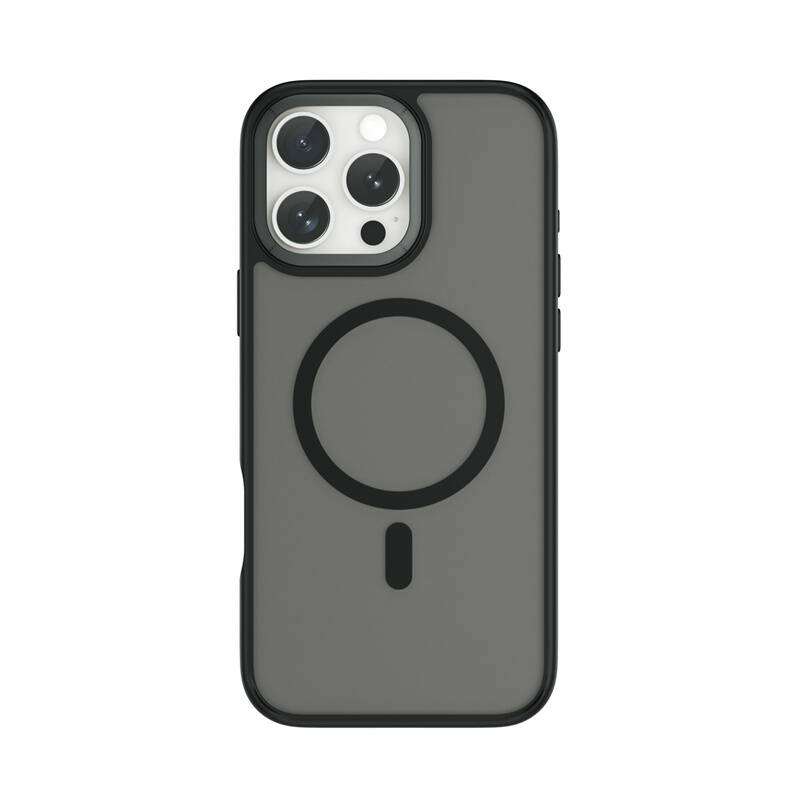 Apple iPhone 16 Pro Max Kılıf Wiwu FGG-012 ArmorPro Serisi M-safe Şarj Özellikli Parmak İzi Bırakmayan Kılıf - 1