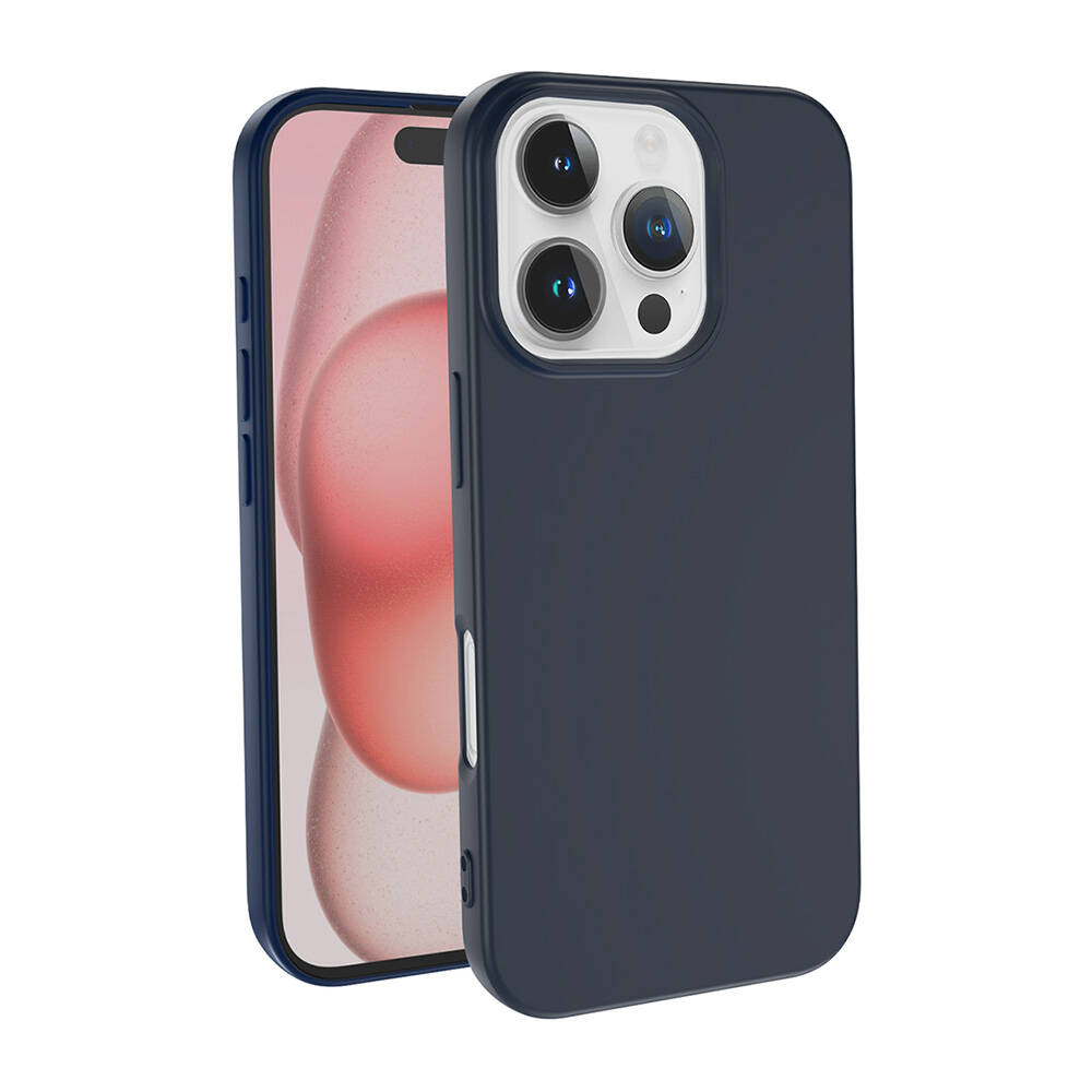 Apple iPhone 16 Pro Max Kılıf Zore LSR Lansman Kapak - Lacivert